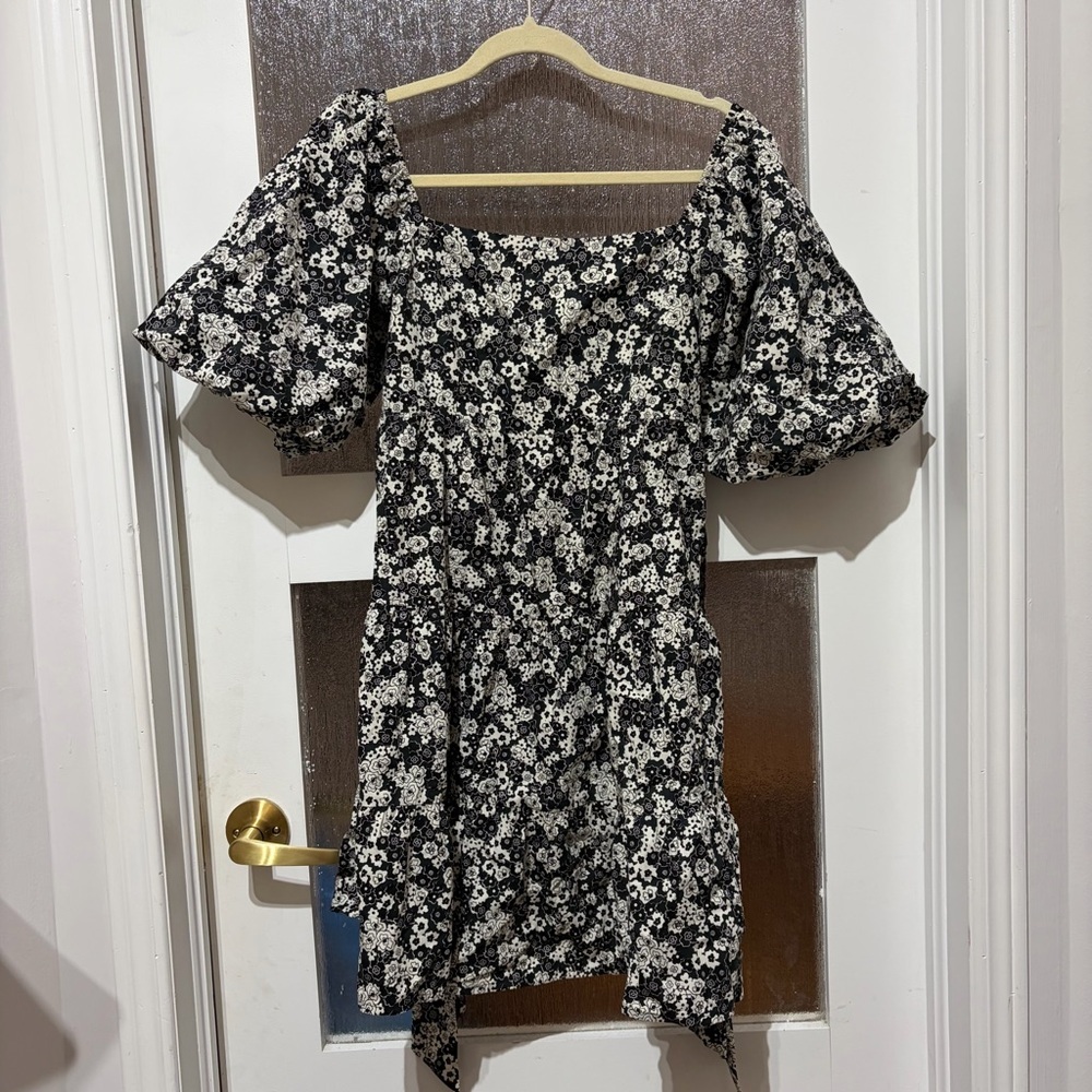 NWOT Eryn Mini Dress Fiorella Floral - Picture 5 of 6